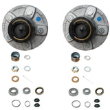 12" x 2" Trailer Brake Drum Kit – 6 on 5.5" Hub for 5,200–6,000 lb AxlesThis 2-Pack Galvanized Idler Hub Kit from Trailer Supplies is designed for 3,500 lb trailer axles with tapered spindles (1-3/8" to 1-1/16"). Ideal for boat trailers, utility trailers,