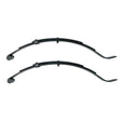 1,500 Capacity Rated Trailer Axles 24.62" 3-Leaf Radius End Trailer Spring 1-3/4" Wide-Trailer Supplies