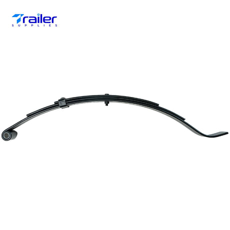 1,500 Capacity Rated Trailer Axles 24.62" 3-Leaf Radius End Trailer Spring 1-3/4" Wide-Trailer Supplies