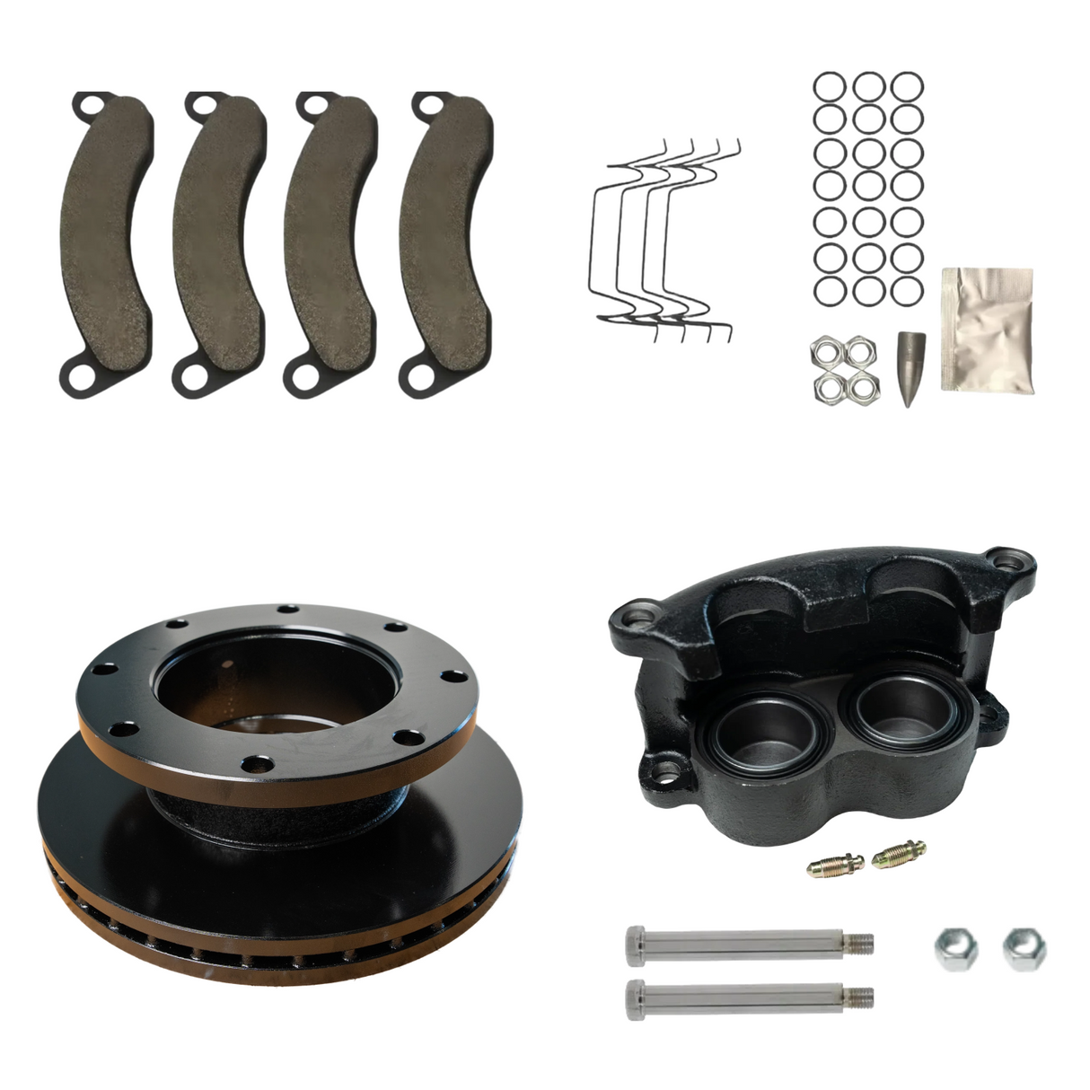 10K–12K Axles Heavy-Duty Brake Pad Kit