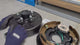 7,000 lb Brake & Drum Kit – 12"x2" Self-Adjusting Electric Brakes+ 8 on 6.5" Drums with 9/16" Studs,-Trailer Supplies