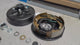 3500 lb Axles Trailer Brake & Drum Kit , 10"x2-1/4" Electric Brake Assembly + 5-Lug 4.5" Bolt Circle Brake Drums, 1 Pair Complete Replacement Assembly-Trailer Supplies